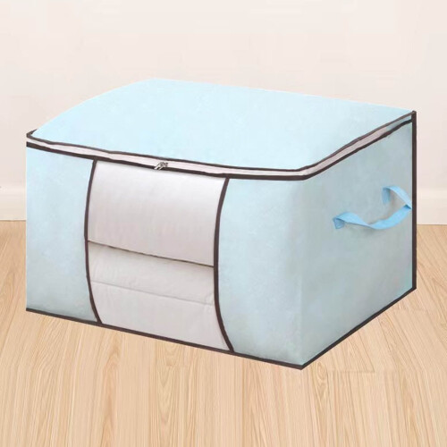 Canvas Zipper Storage Bag Thick Breathable 1pc King Queen 1
