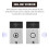 HURRISE 2.4GHz Wireless Doorbell Intercom System Mini 3