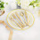 Gold Plastic Utensils Set Heavy Duty 60-Piece 2