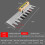 Squared Tip Notch Tile Trowel Stainless Steel Ergonomic 2