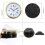 Quartz Clock Insert 65mm Roman/Arabic Numerals Gold Silver 5