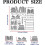 Metal Book Stencil 6x6 inch for Diary Scrapbooking 7
