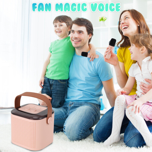 Portable Bluetooth Karaoke Microphone Speaker 2