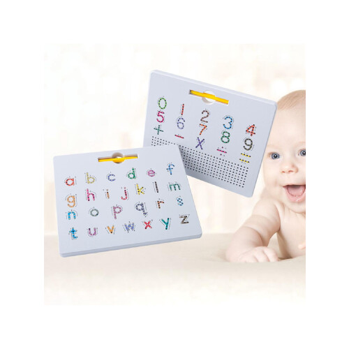 Magnetic Number Tracing Board Educational Toy 1