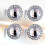 Crystal Drawer Handles White Modern Knob 2 pcs 6