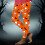 高腰万圣节女士 leggings 南瓜印花 弹力瑜伽裤 2