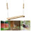 Wooden Chicken Swing Toy for Coop Perch Exercise 4