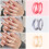Silicone Wedding Ring for Women 3mm Thin Braided 6 Pack 8