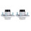 Golf Cart Front Wheel Hub Assembly with Bearings 2 Pack 7