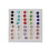 Hypoallergenic Colorful Stud Earrings 20 Pairs 1