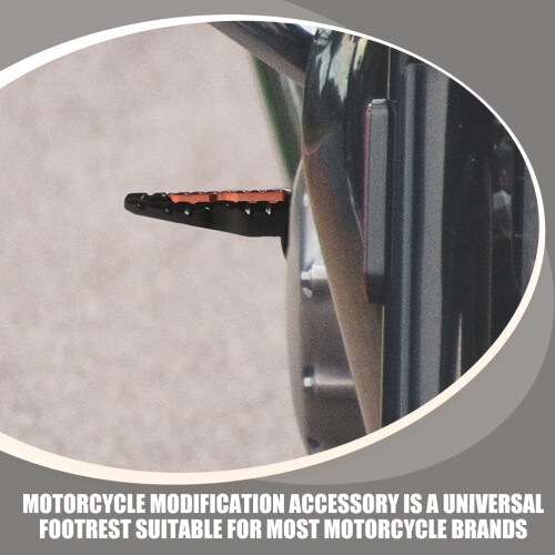 Universal Rear Foot Accessories for Motorcycles 2 Pairs 2