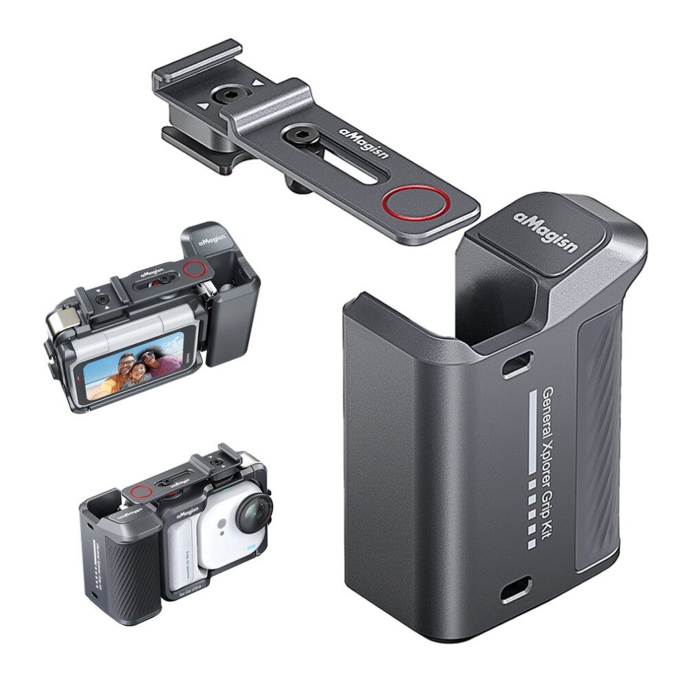 Camera Grip Holder For Insta360 Ace Pro2 Pro Dji Action 5 4 9399596857077