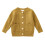 Children's Knit Cardigan Button Front Brown 80 1