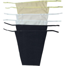 Pomwame Bra to Cami Converters Adjustable Snap-On Modesty