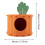 Carrot Cat Scratch Bed for Large and Multiple Cats 1 Pack 3