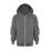 Kids Solid Color Zip Hoodie Jacket Long Sleeve 1