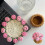 Crochet Kit for Beginners Flower Blanket Coaster Set 1