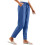 Women's Cotton Linen Pants Solid Color Wide Leg Elastic 8