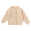 Children's Knit Cardigan Beige Button-Front 73 1