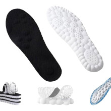 Massage Insoles for Men and Women 4D Memory Foam with Arch