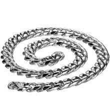 Men's Cuban Link Necklace Stainless Steel 22 inch