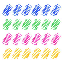 Cat Swatting Toys Spiral Spring 36 Pieces