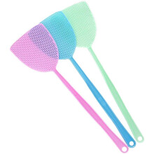 Fly Swatter Plastic Heavy Duty 3 Pcs 17.7 Inch