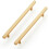 Brass Cabinet Pulls Champagne Gold 10-Pack 8 Inch Hole 1