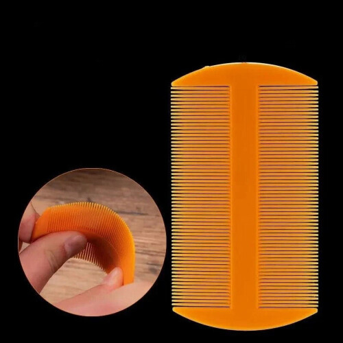 Double-Sided Lice Comb Fine Tooth 2 Pcs