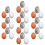 Miniature Bird Eggs Models for Dollhouse Decor 30 pcs 1