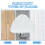 Steam Cleaner Replacement Cover for H20 S302 Microfiber 4