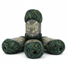 Iridescent Shimmer Yarn Crochet Starter Kit 2026