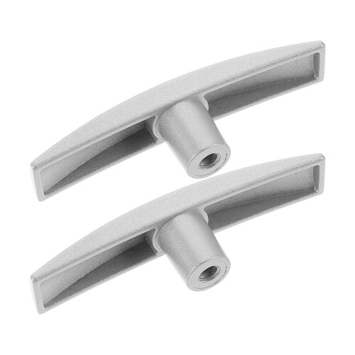 RV Sewer Valve Handle Replacement Aluminum Alloy 2 pcs