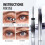 Iron Wand Mascara Brown Waterproof 2 Pieces 4