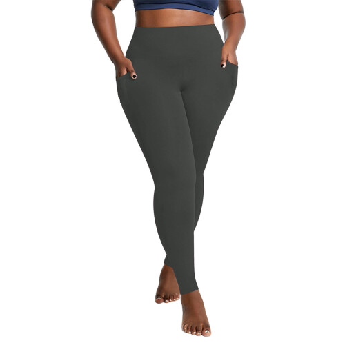 Women's Oversized Yoga Pants with Pockets, Quick-Dry,