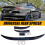Rear Trunk Spoiler Lip Wing Adjustable 45-50 Inch ABS Gloss 6