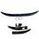 Rear Trunk Spoiler Lip Wing Adjustable 45-50 Inch ABS Gloss 7