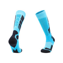 Unisex Merino Wool Ski Socks Over-the-Calf Cushioned