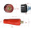 TIG Welding Cable Panel Connector Socket DKZ10-25 Red Black 3