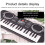 37-Key Portable Piano Keyboard for Beginners Black 4