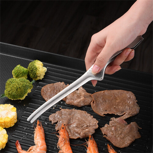不锈钢烧烤翻转夹 烤肠烤肉专用 厨房 BBQ 1