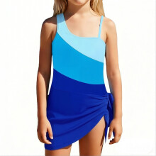 Girls' one-piece swimsuit quick-dry summer swimwear size