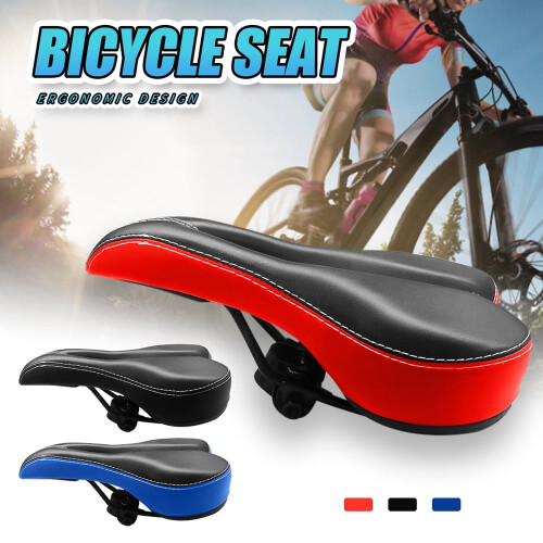 BASSTOP Bicycle Saddle Comfortable Waterproof Blue
