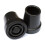 Walking Stick Tip Protector Black Circle Cover 6 Pcs 8