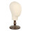 Dark Brown Hat Display Mannequin Head with Stable Base 5