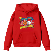 100 Days of School Hoodie Kids Long Sleeve Sweatshirt with