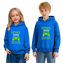 100 Days of School Hoodie Kids Casual Long Sleeve Pullover