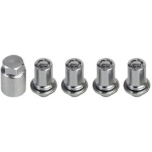 00276-00900 00276-00901 Conjunto de 4 Porcas + 1 Chave com Trava Antifurto para Rodas para  para  M14/M12 X1.5
