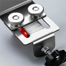 4Pcs Adjustable Cabinet Door Mounting Jig Stainless Steel Woodworking Tool Door Mounting Positioner