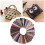 Tie-Dyed Quilting Fabric Bundle 50 Pieces 4